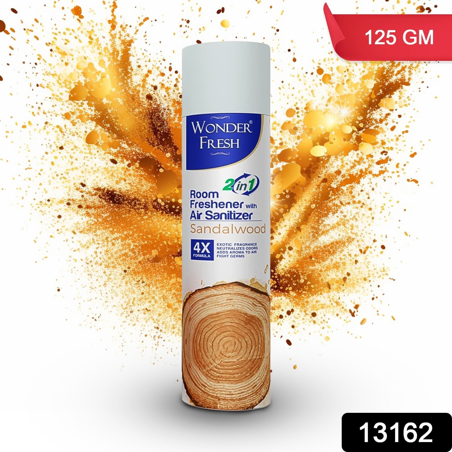 Fresh Air Freshener Spray, Sandalwood Fragrance | Long Lasting Fragrance for Home & Office (Mix Fragrance / 125 Gm) Fresh Air Freshener Spray, Sandalwood Fragrance | Long Lasting Fragrance for Home & Office (Mix Fragrance / 125 Gm)